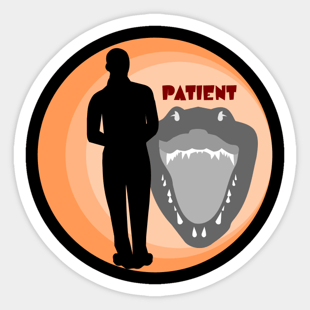 patient Sticker by taniplusshop